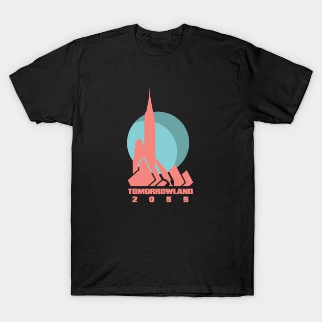 Tomorrowland 2055 T-Shirt by GoAwayGreen